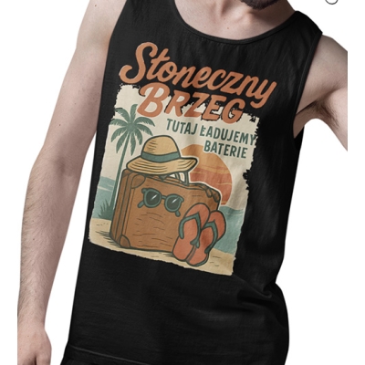 TANK TOP WAKACYJNY  Słoneczny Brzeg